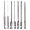 Rocaris 7 Pack Flat Head Slotted Tip Screwdriver Bit Set