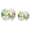Together-life 2 Pack Clear Cut Crystal Ball Prisms Glass Sphere
