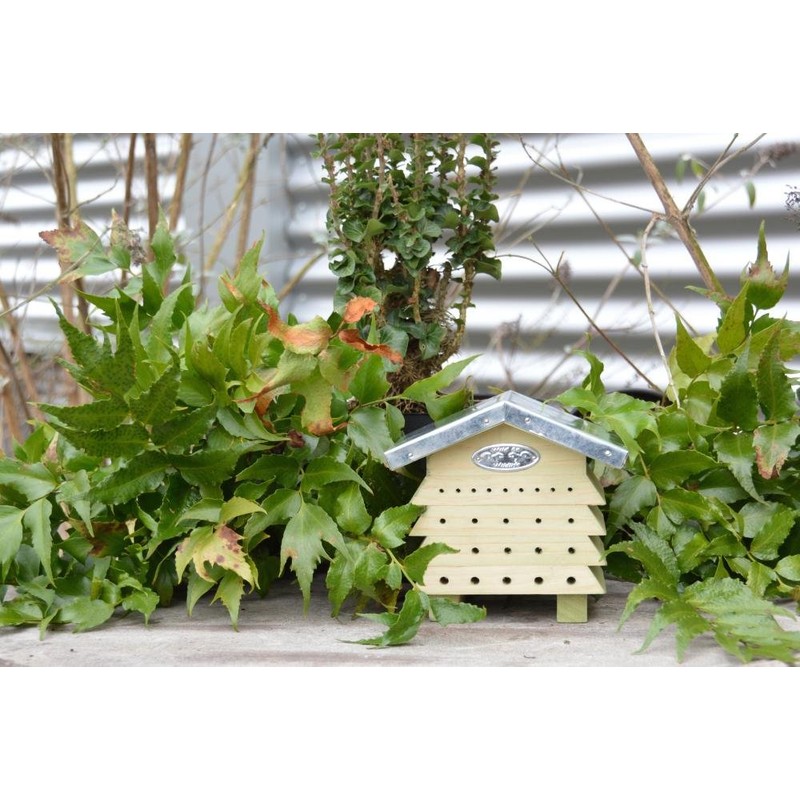 Fallen Fruits WA44 Beehive Bee House, Green, 6"H