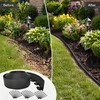 33FT Garden Edging Border, 2 Inch Flexible Landscape Edging with