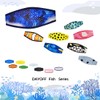 DAYOFF Fish Design Mask Strap Cover for Diving Mask Snorkeling