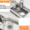 NiuYichee Stainless Steel Dish Drying Rack(15.2"L X 11"W X 5.3"H),