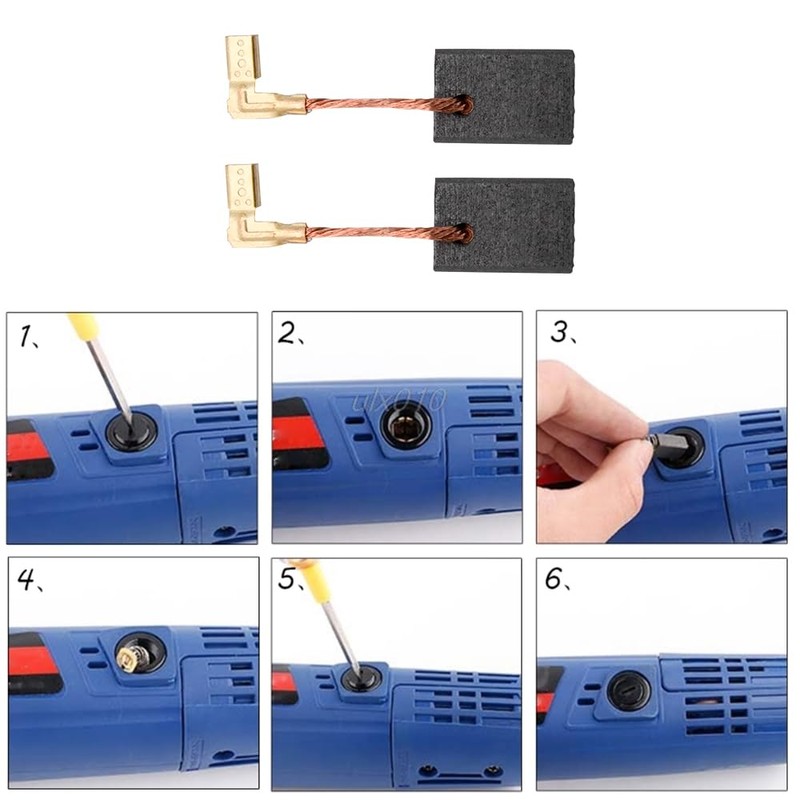 Motor Carbon Brushes, Carbon Brush Replacement, Power Tool for Electric