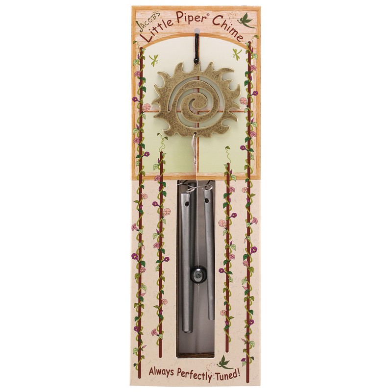 Jacob's Little Piper Wind Chime, Eclipse, Spiral Sun