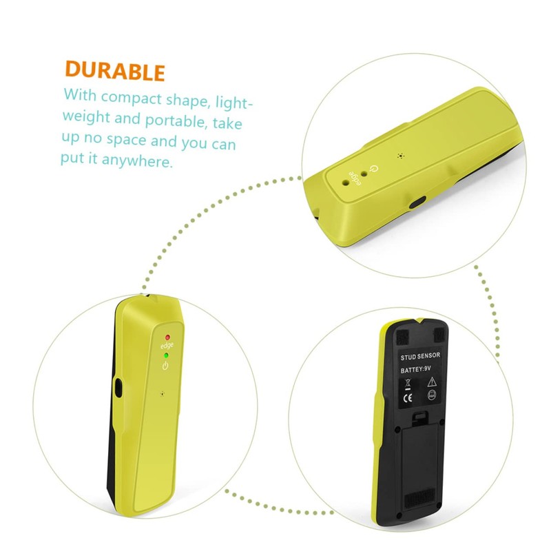 Operitacx Abs Material Wire Wall Stud Detector Electric Detector for