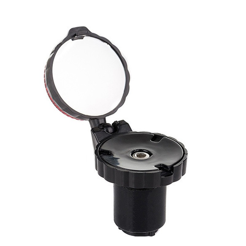 Bicycle Handlebar Plug Lamp Rearview Mirror Adjustable Bicycle Handlebar Mirror