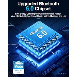 ZEXMTE - Adaptador USB Bluetooth 5.4 para PC, conexión de largo alcance con antena de alta ganancia, receptor Bluetooth inalámbrico de 492 pies/150 m, Plug & Play para Windows 11/10/8.1/7
