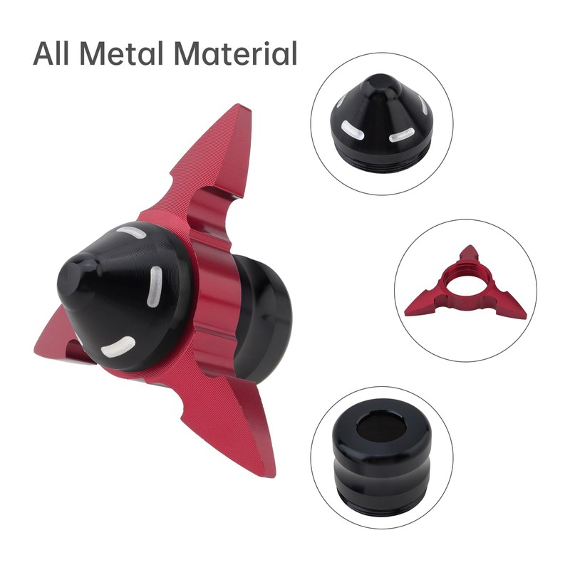 Windance 2pcs Universal Front Wheel Frame Sliders Aluminum Alloy Dart