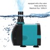 Submersible Water Pump 25W Durable Outdoor Fountain Water Pump for