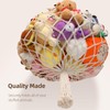 Stuffed Animal Storage Hammock for Ceiling, Stuffed Animal Holder Net