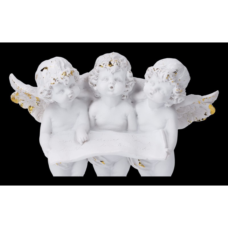 Angel Figurine - Singing Putti in Choir Cherub 10 cm