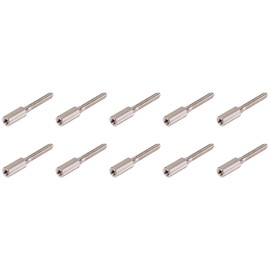 M3.5 x 35mm Brass Extension Studs Ideal for Extending Sockets and Switch Screws x10