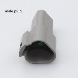 3-Pin Engineering Car Connector Plug Waterproof Harness Plug Connector Male&Female Plugs Terminal Connector Auto and Motorcycle Electrical Connectors Plugs Pack of 10