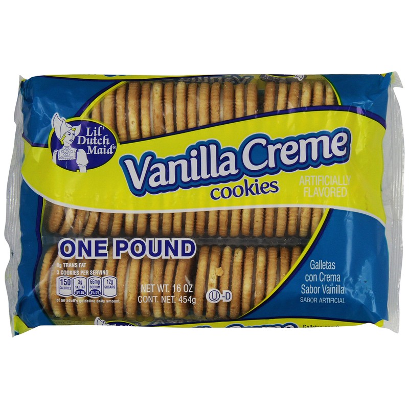 Little Dutch Maid Vanilla Crème Cookies, 16 Ounce