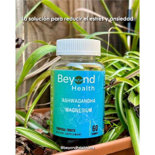 Ashwagandha 1000mg KSM-66 and Magnesium Supplement Relaxing Gummies 60ct