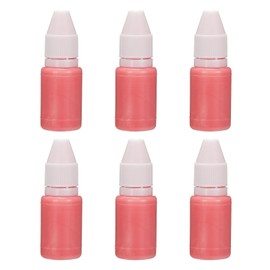 PATIKIL 0.33oz Refill Ink for Stamps and Ink Pads, 6Pcs 10ml Stamp Pad Ink Refill for Office Stamp Self Inking Stamp Date Stamp Scrapbooking, Pink