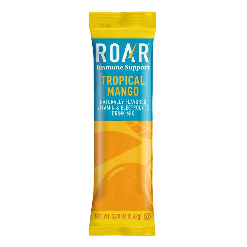 Roar Immune Support Powder - Hydration Packets with Zinc and