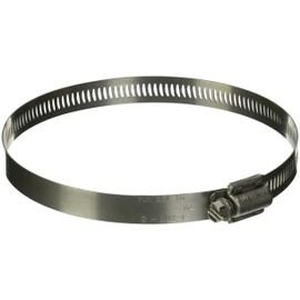 Breeze 63072H Marine Grade Power-Seal Stainless Steel Hose Clamp, Worm-Drive, SAE Size 72, 1-7/8" to 5" Diameter Range, 1/2" Band Width (Pack of 10)
