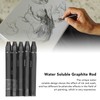 HEEPDD 5Pcs Graphite Sticks, 2B 4B 6B 8B 12B Water
