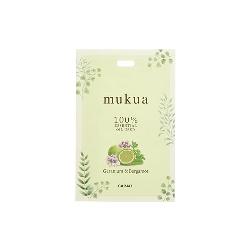 Carall Mukuasashe Geranium & Bergamot Product Number: 3454
