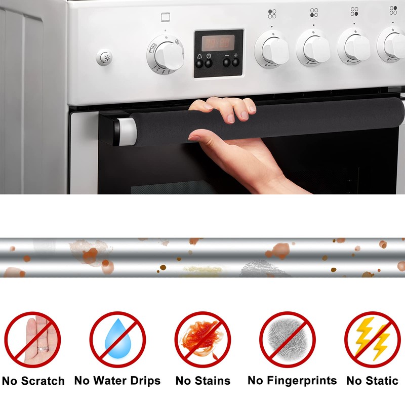 ZAWAGIIK Refrigerator Door Handle Covers Set of 6 Kitchen Appliance