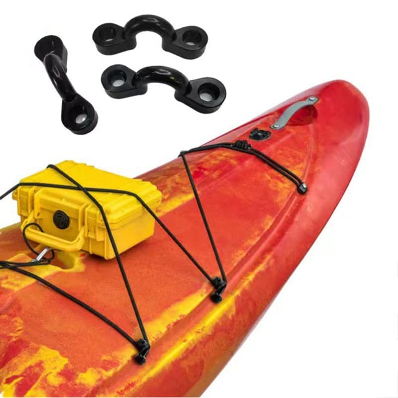 Coret 10pcs Deck Rope C Buckle Kayak Handle Buckle Pad