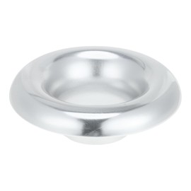 A ABSOPRO Velocity Stack Bellmouth Durable 2.87" ID 6.50" OD Turbo Engine Air Intake Aluminum Alloy Silver Tone