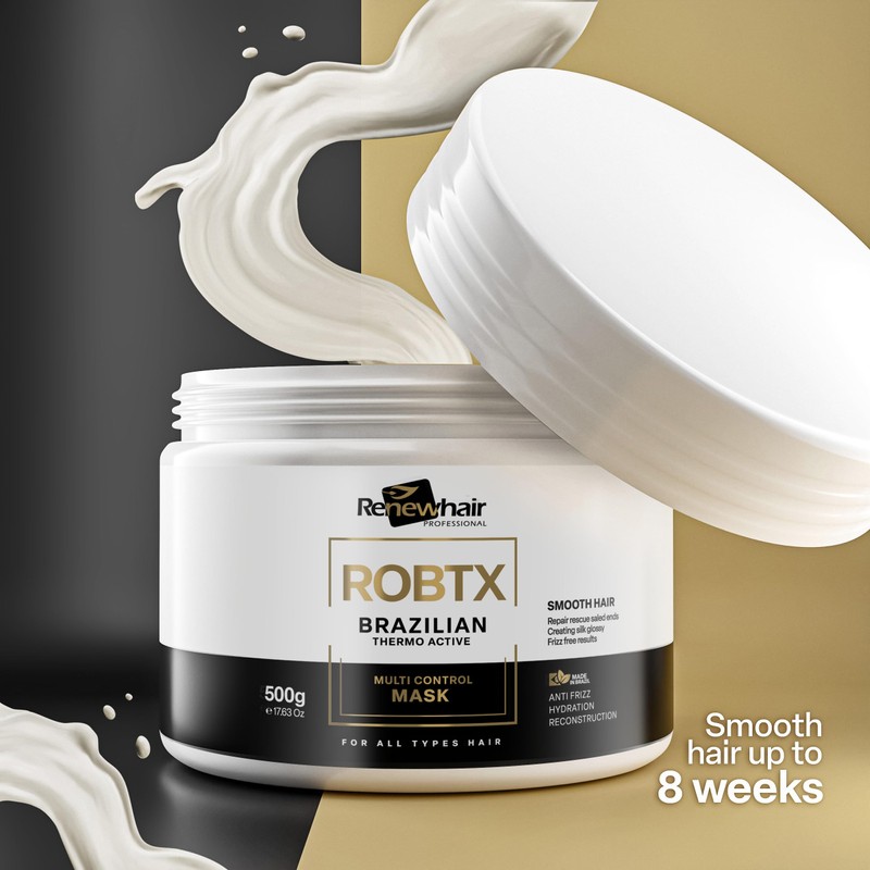 ROBTX Anti-Frizz, Thermo-Active, Multi-Control, Smart Technology Hair Treatment Mask |