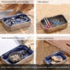 Copeflap Tin Can Case Tin Can Trinket Box Set of