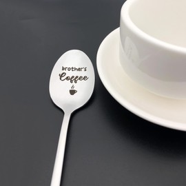 Brother Gifts Idea Brother’s Coffee Spoon Gifts for Brother Christmas Birthday Gifts for Brother Fathers Day Valentines Day Gift Brother Gifts from Sister Brother