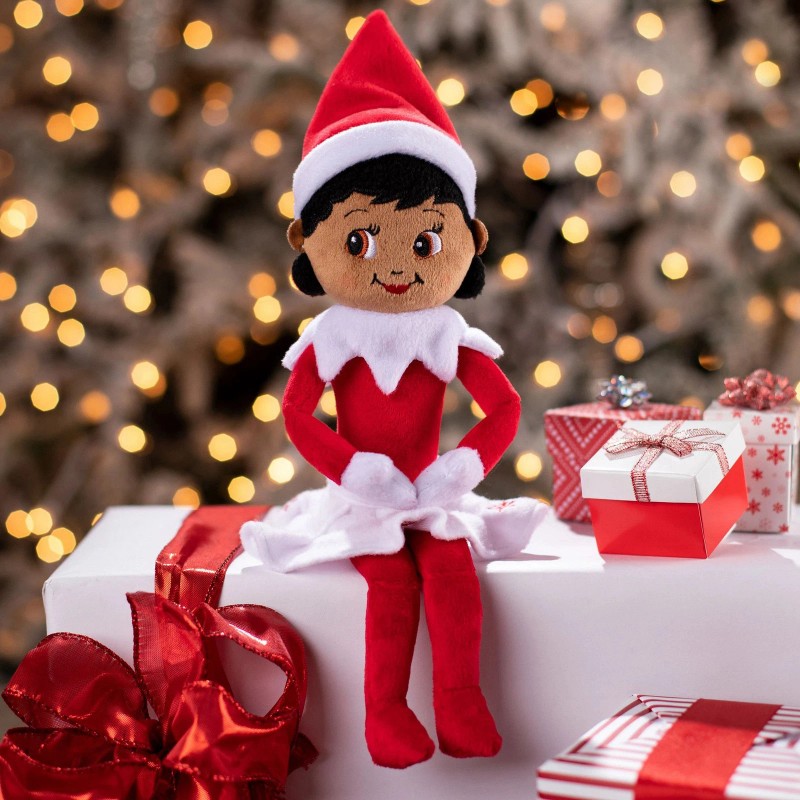 The Elf On the Shelf Snuggler Girl - Dark Tone