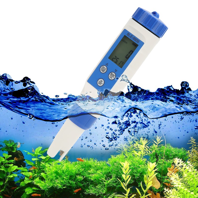 Water Quality Tester Bluetooth Pen Type PH TDS EC Salinity