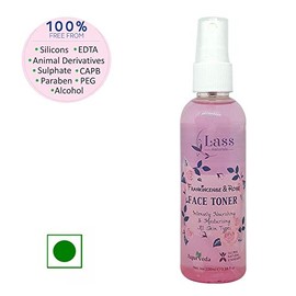 Lass Naturals Frankincense & Rose Face Toner (100ml)