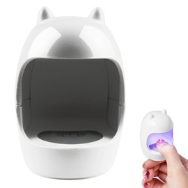 EsiFare Nail Light, Curing Light, UV Light, Gel Nail Light, USB Type, 6W, Egg Shape, For Resin, Curing Light, LED Nail Dryer, Lightweight, Durable, For Both Hands and Feets, For DIY Nails at Home