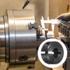 sourcing map Shaft Collar 1/4" Bore Single Split Carbon Steel