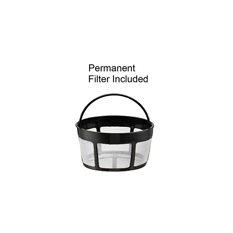 EUROSTAR ECM642W 12-Cup Coffee Maker, White