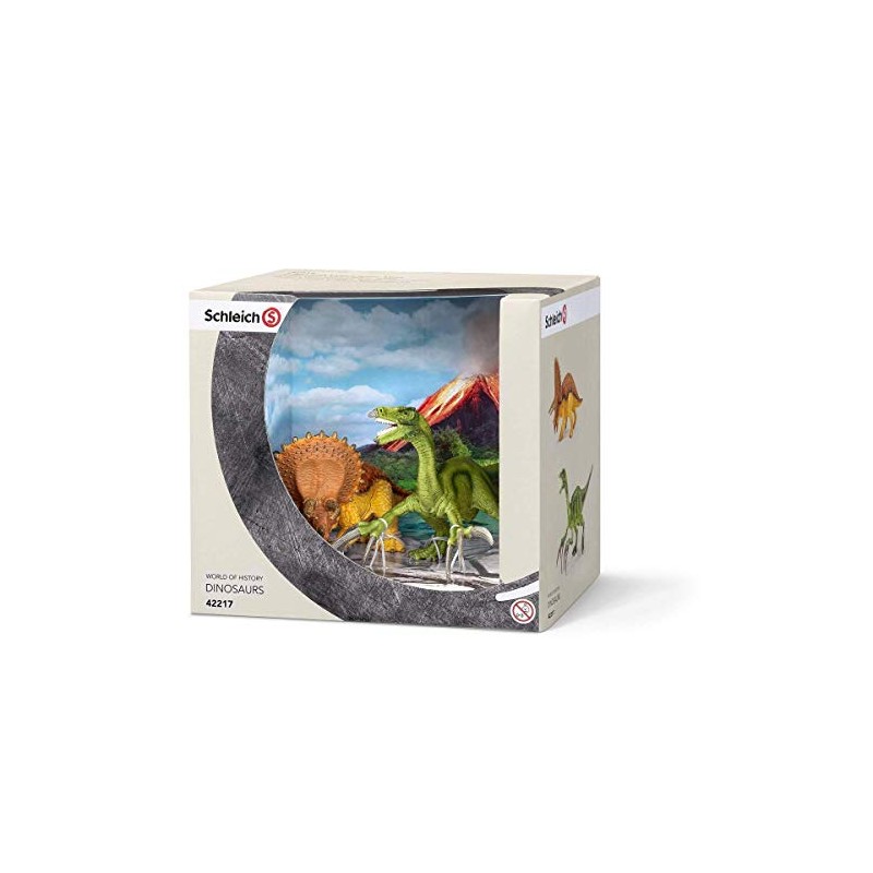 Schleich 42217 - Triceratops und Therizinosaurus, klein