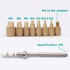 Heat Set Insert Tool,Soldering Iron Tips Come with Thread inserts