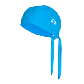 iQ-UV 300 Bandana with UV Protection Headscarf, turquoise, M (57 cm)