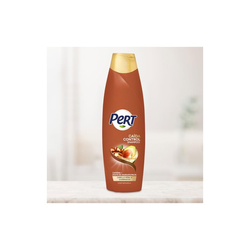 Pert Shampoo Café Aguacate Ayuda Reducir Caída Cabello Haciendo Que