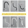 Universal Rotating Extension Tube 360° Rotatable Free Bending Faucet Lengthening