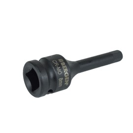 M8 x 78mm 1/2" Drive Extra Long Impact Impacted Allen Hex Key Socket Bergen