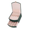 Jewelry Box Double Layer Multifunction High Capacity Jewelry Storage Case