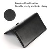 CoBak - Funda de piel premium para chequera, bloqueo RFID,