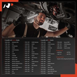 A-Premium 10.5 Ring Gear Rear Differential Cover with Gasket & Magnet Fit for Chevy Silverado 2500 1999-2004 Silverado 2500HD 2001-2009 GMC Sierra 2500 1999-2004 Sierra 2500HD 2001-2008