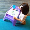 LapGear Turtle Table Kids Activity Lap Desk Tray with Storage