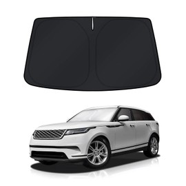 KUST Windshield Sun Shade for 2017-2024 2025 Land Rover Range Rover Velar Accessories Window Shade Sun Visor Cover Foldable Blocks UV Rays Keep Your Car Cooler