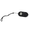 Pocket Radio Black with Backlight Rechargeable LCD Display 500mAh Portable