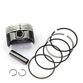 TDR 65.5mm Piston Kit with Rings, Wrist Pin, and Clips for Ducar 250, Lifan 250, Zongshen 250cc, Loncin 250 Engine