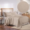 Superior Cotton 2-Piece Bedspread Set, 1 Medium Weight Bedspread, 1